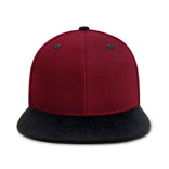Two-Tone Edge Snapback – Acrylic Adjustable Fit & Breathable