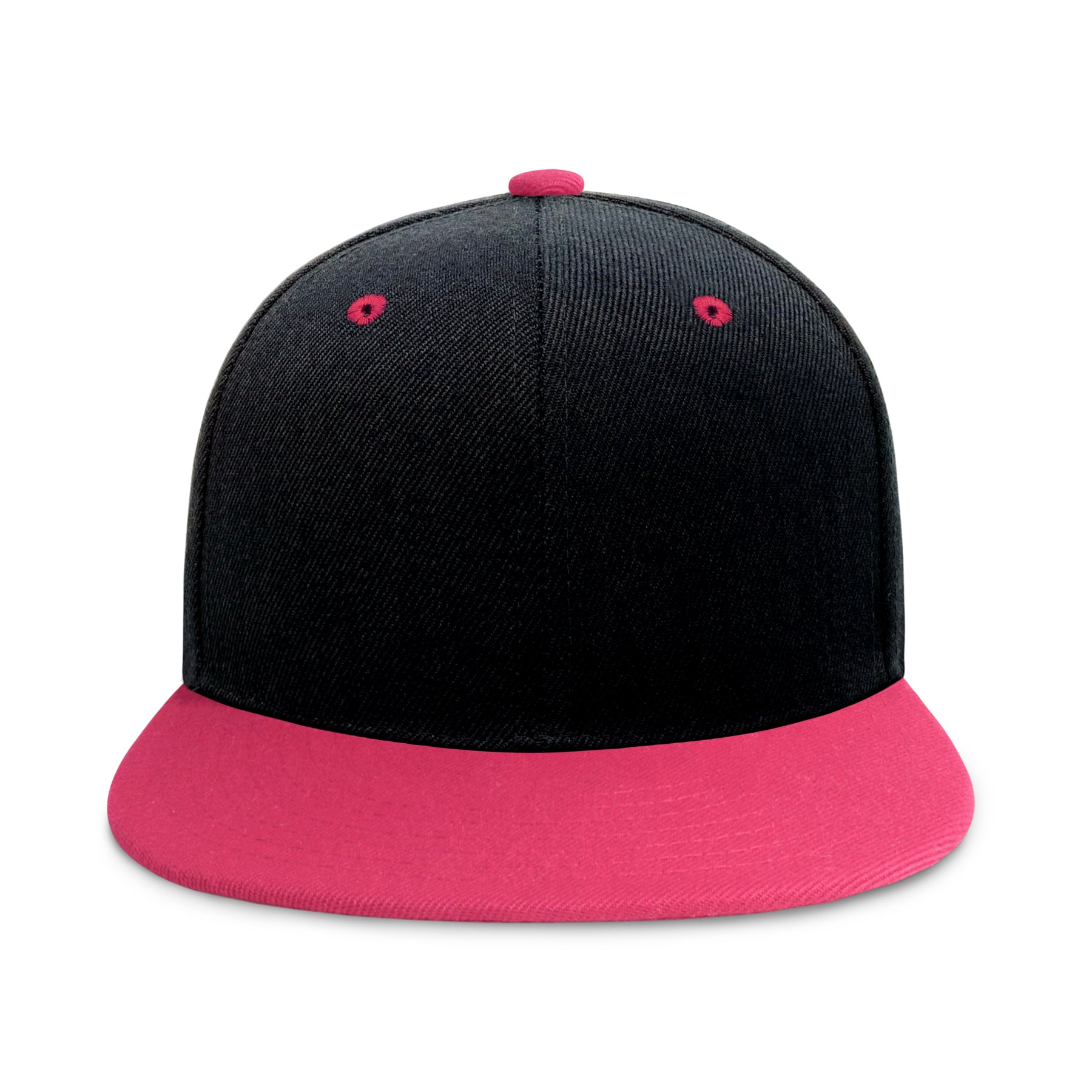 Two-Tone Edge Snapback – Acrylic Adjustable Fit & Breathable