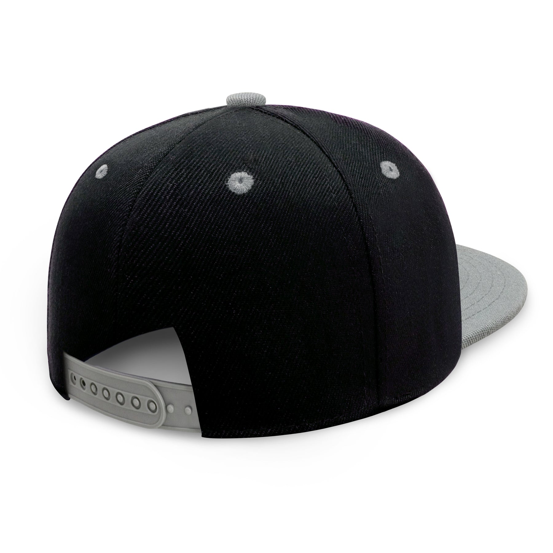 Two-Tone Edge Snapback – Acrylic Adjustable Fit & Breathable