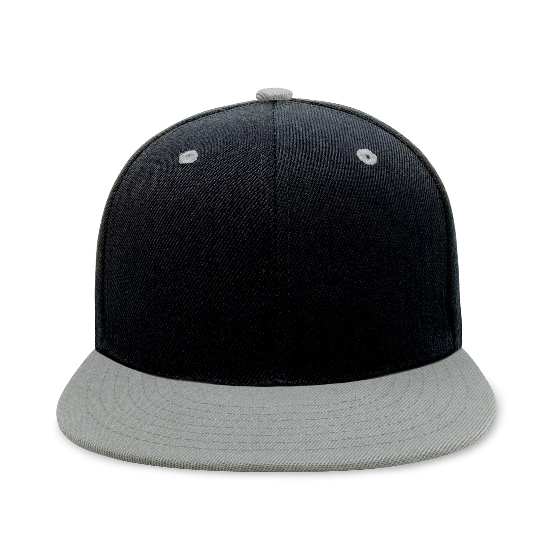 Two-Tone Edge Snapback – Acrylic Adjustable Fit & Breathable