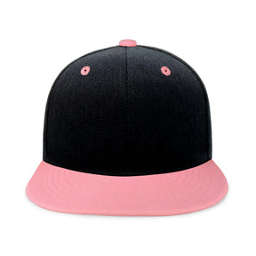 Two-Tone Edge Snapback – Acrylic Adjustable Fit & Breathable