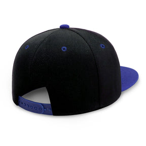 Two-Tone Edge Snapback – Acrylic Adjustable Fit & Breathable