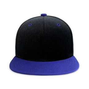 Two-Tone Edge Snapback – Acrylic Adjustable Fit & Breathable