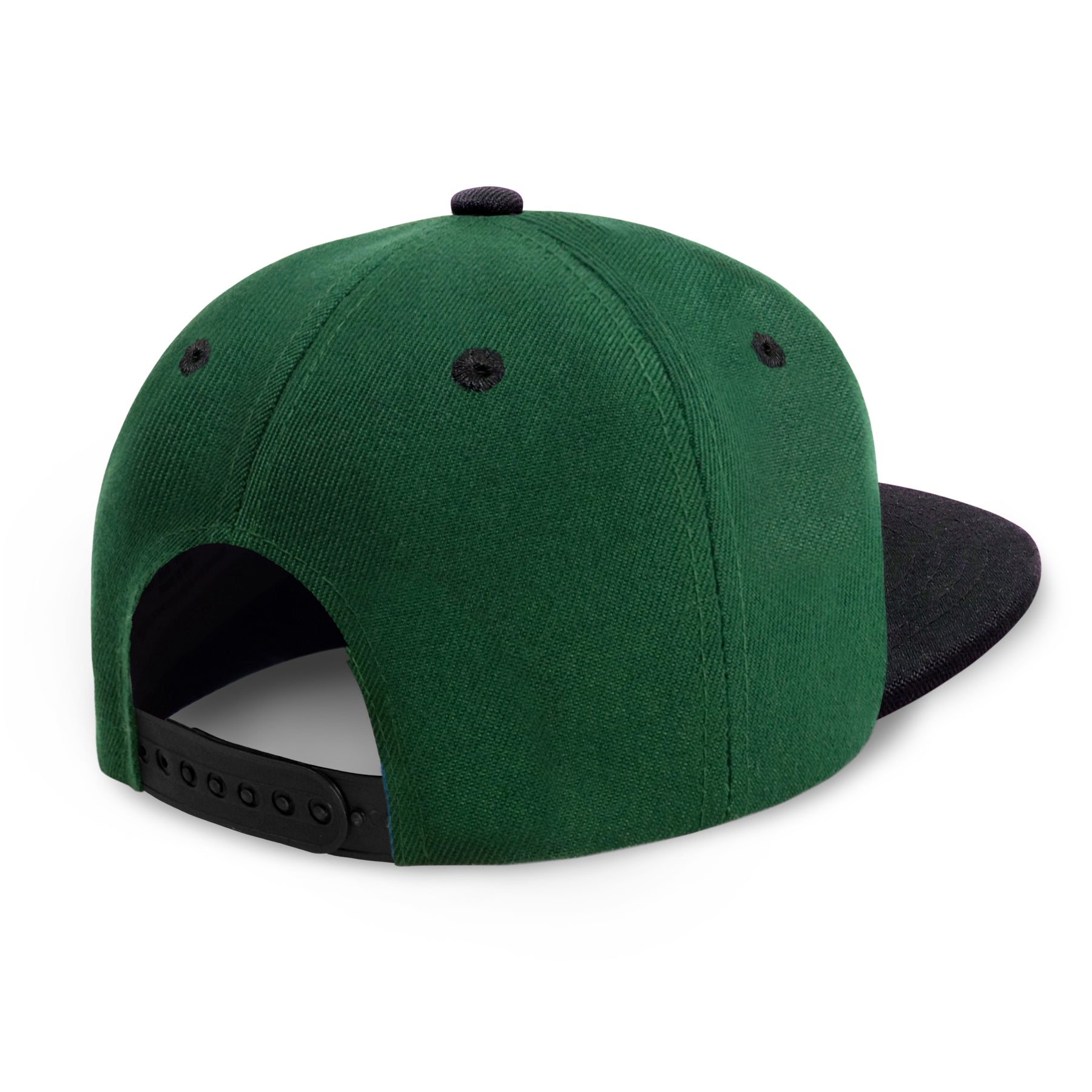 Two-Tone Edge Snapback – Acrylic Adjustable Fit & Breathable