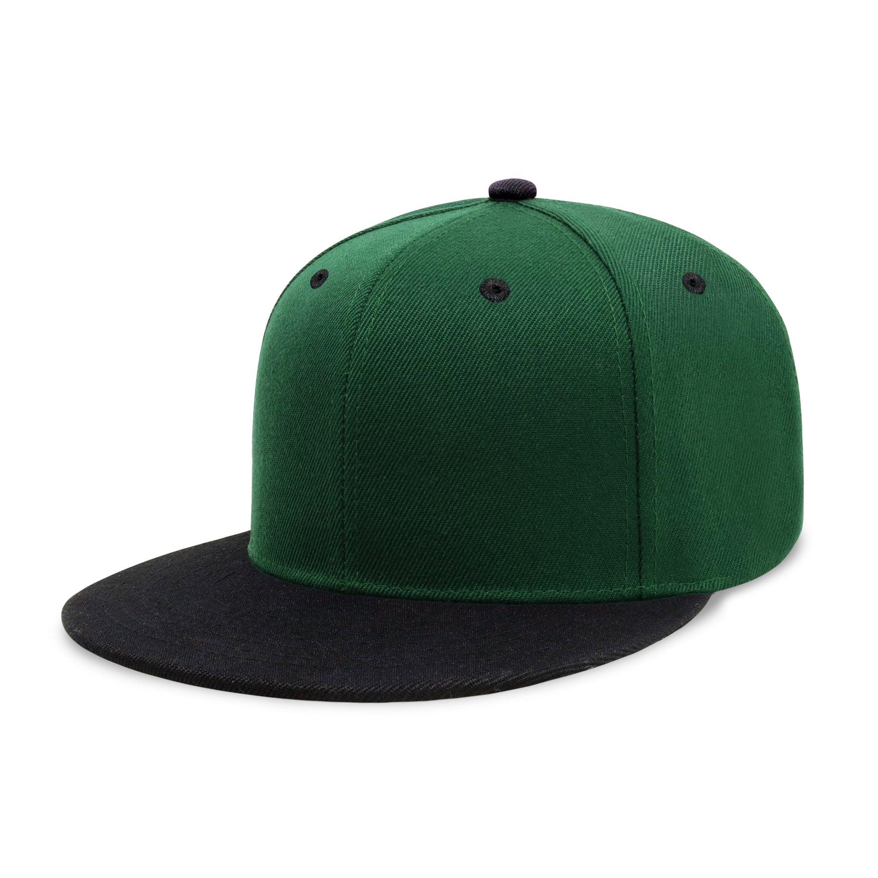 Two-Tone Edge Snapback – Acrylic Adjustable Fit & Breathable