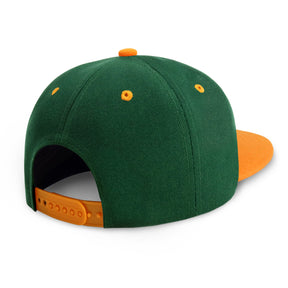 Two-Tone Edge Snapback – Acrylic Adjustable Fit & Breathable