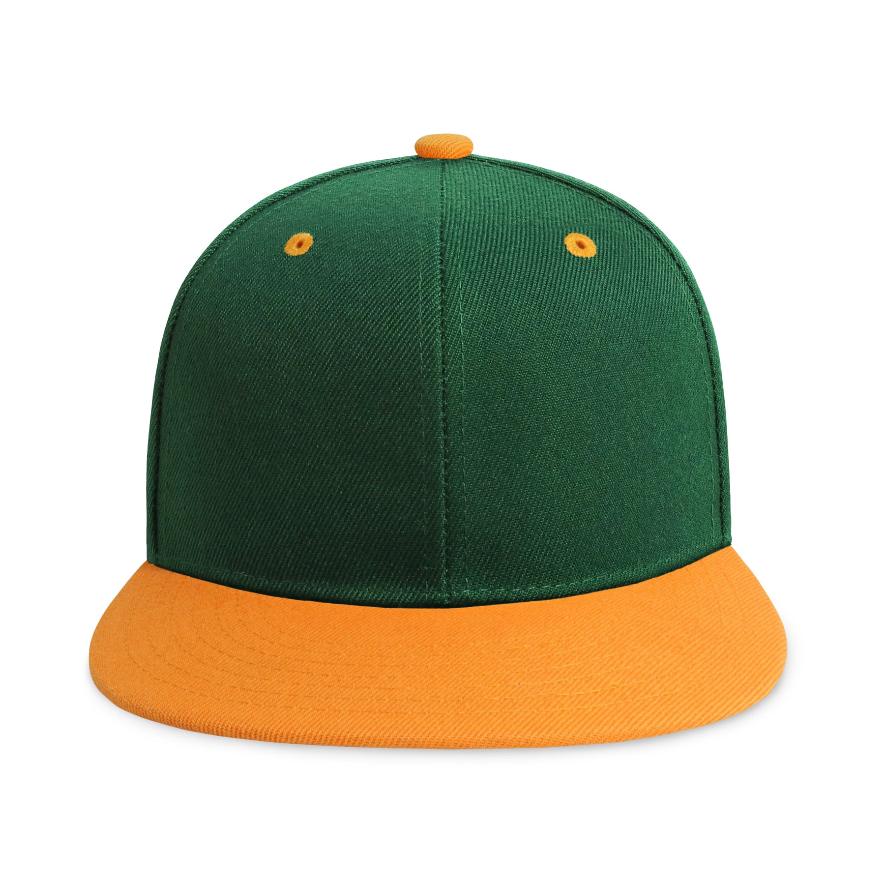 Two-Tone Edge Snapback – Acrylic Adjustable Fit & Breathable