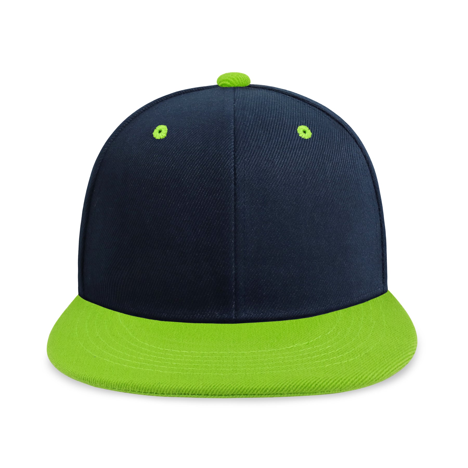 Two-Tone Edge Snapback – Acrylic Adjustable Fit & Breathable
