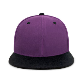 Two-Tone Edge Snapback – Acrylic Adjustable Fit & Breathable
