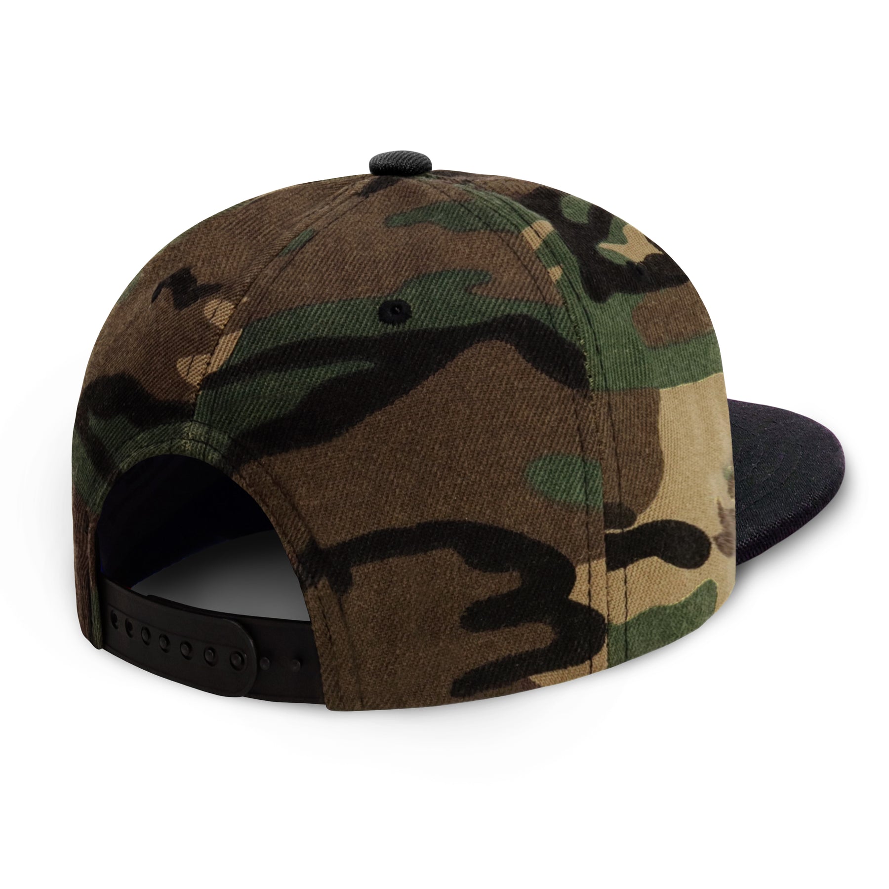 Two-Tone Edge Snapback – Acrylic Adjustable Fit & Breathable