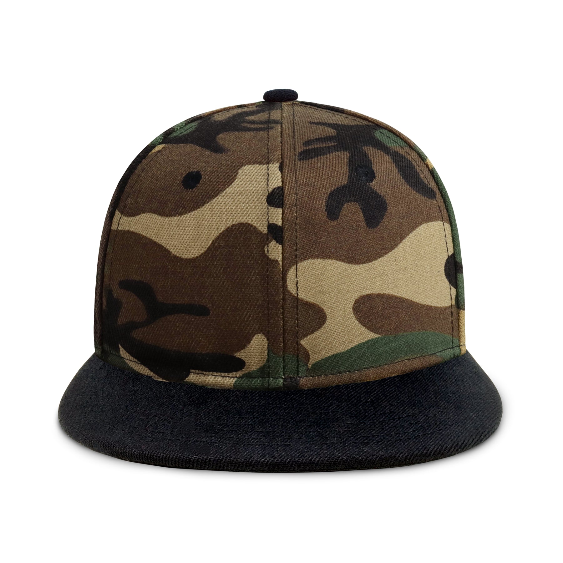 Two-Tone Edge Snapback – Acrylic Adjustable Fit & Breathable