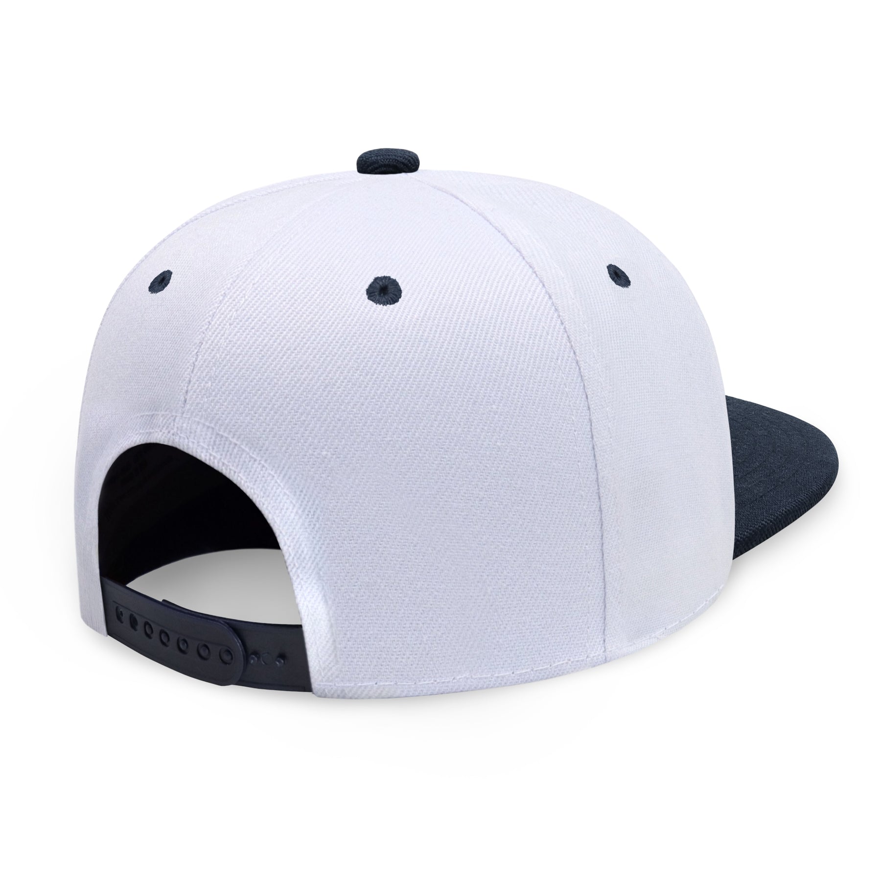 Two-Tone Edge Snapback – Acrylic Adjustable Fit & Breathable