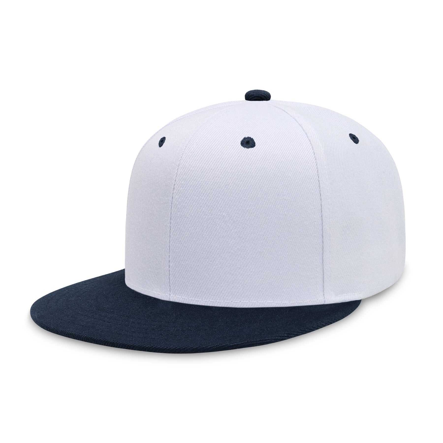 Two-Tone Edge Snapback – Acrylic Adjustable Fit & Breathable