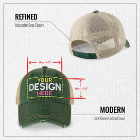Custom Vintage Trucker Cap