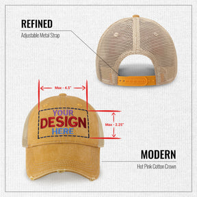 Custom Vintage Trucker Cap