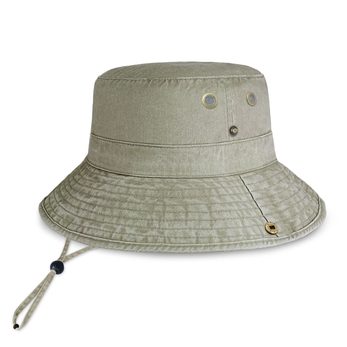 Wide Brim Bucket Hat