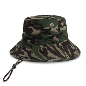 Wide Brim Bucket Hat