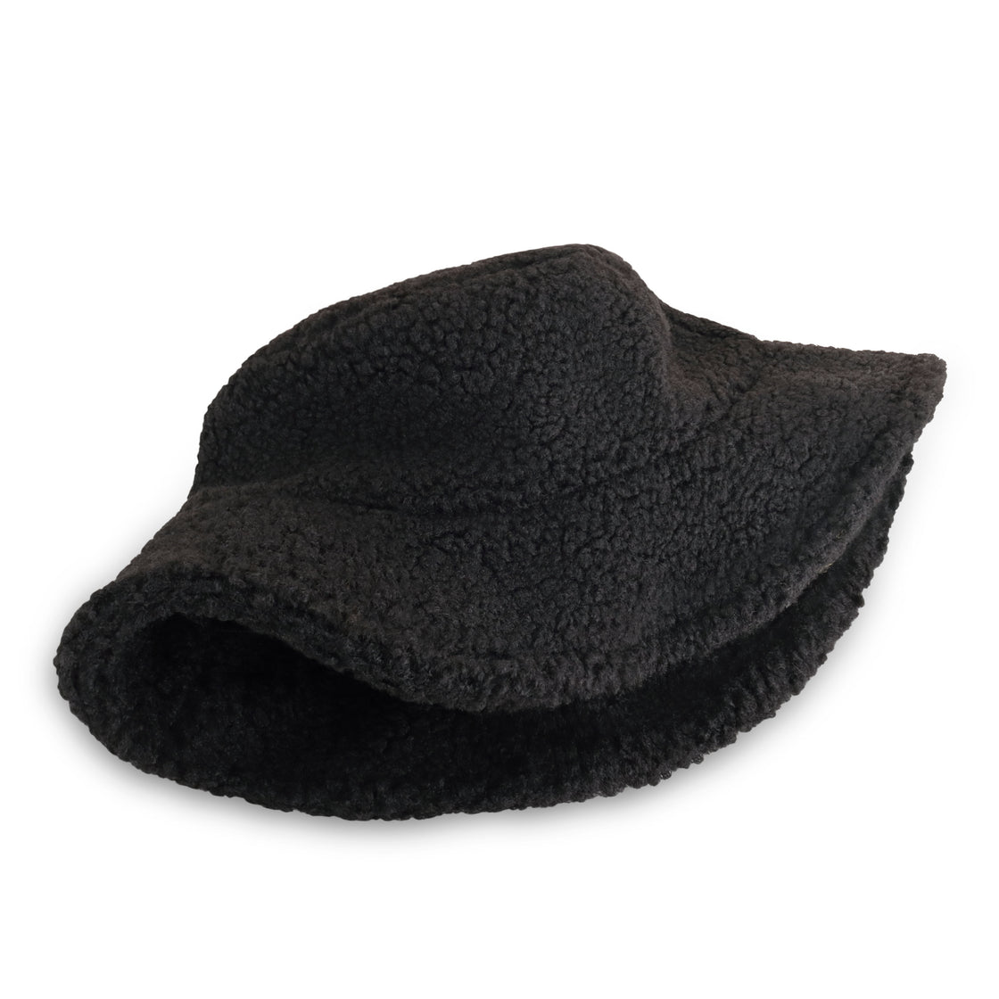 Sherpa Bucket Hat for Winter – Cozy Fleece Bucket Hat with Adjustable Drawstring