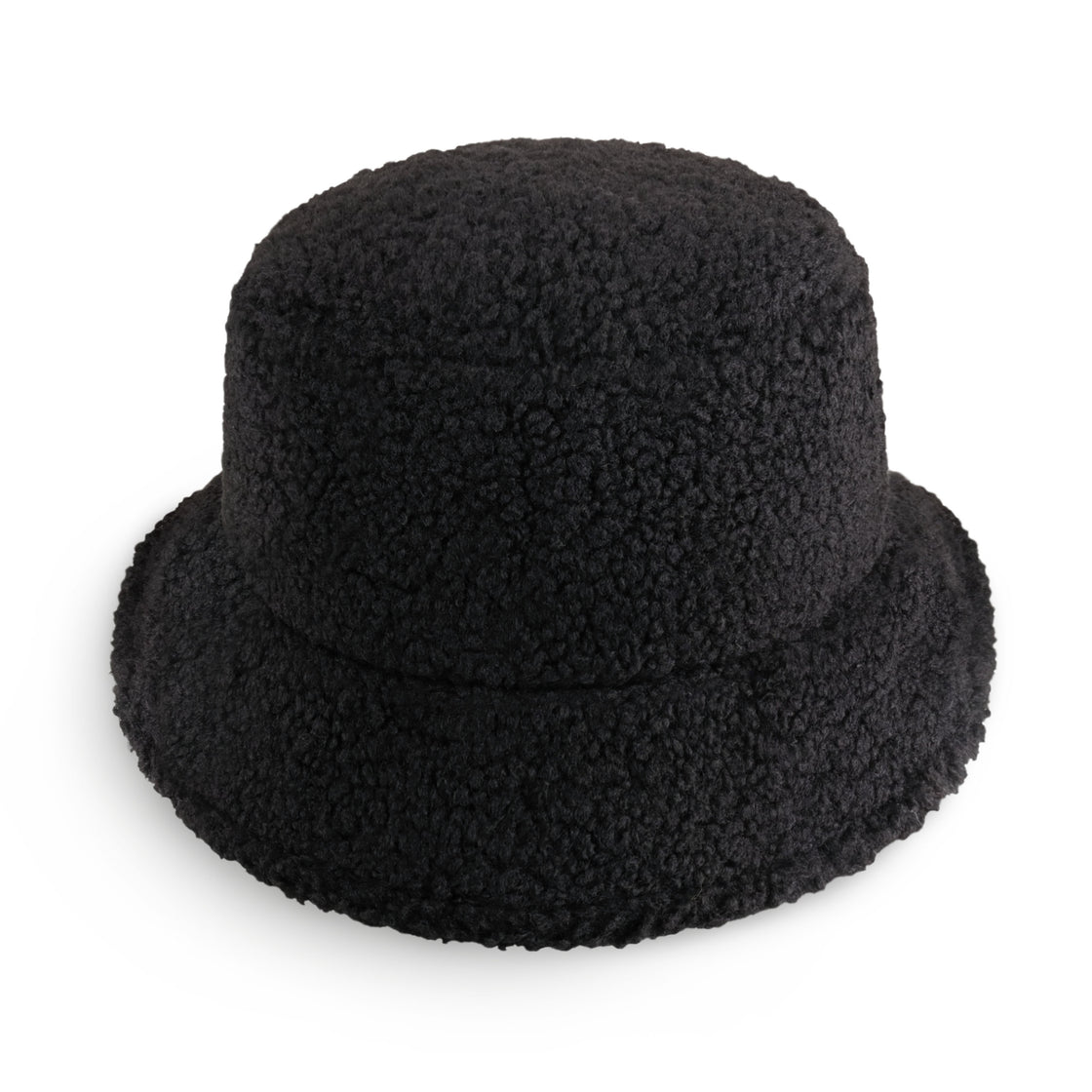 Black Sherpa Bucket Hat