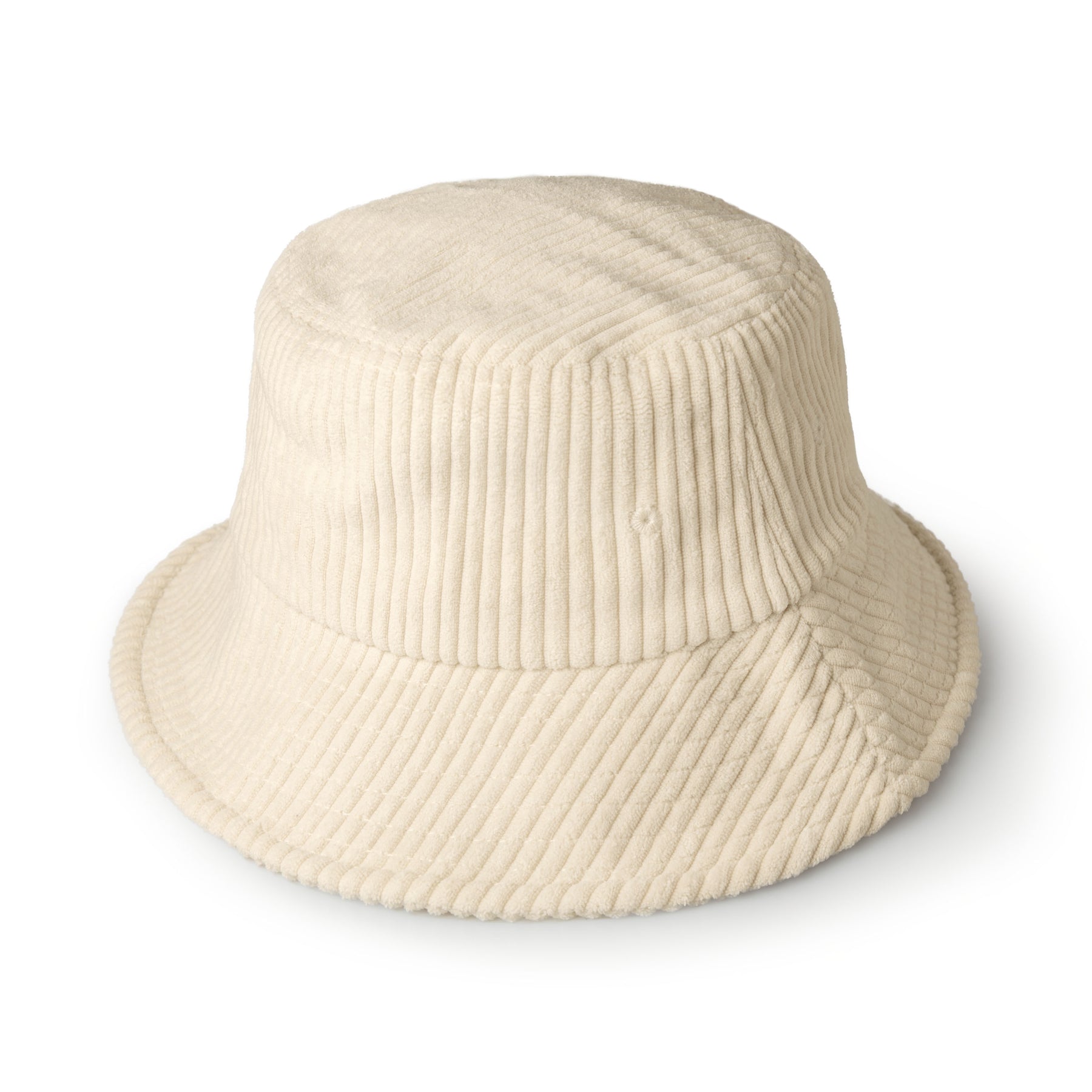 lvory Corduroy Bucket Hat