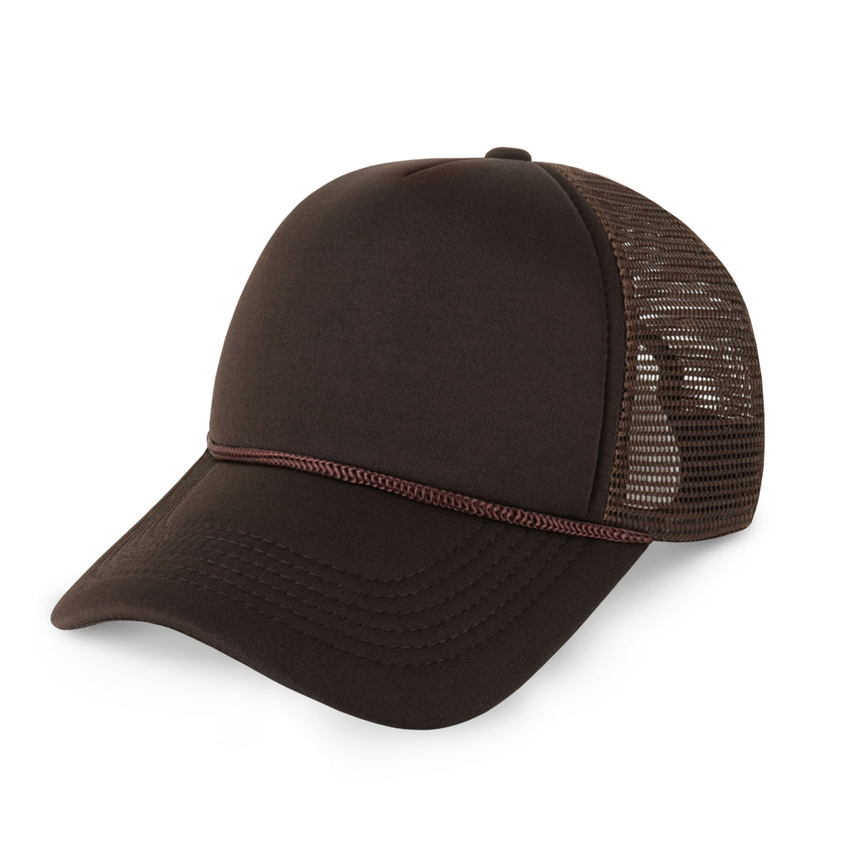 Classic Foam Trucker Cap – Adjustable Mesh Trucker Hat