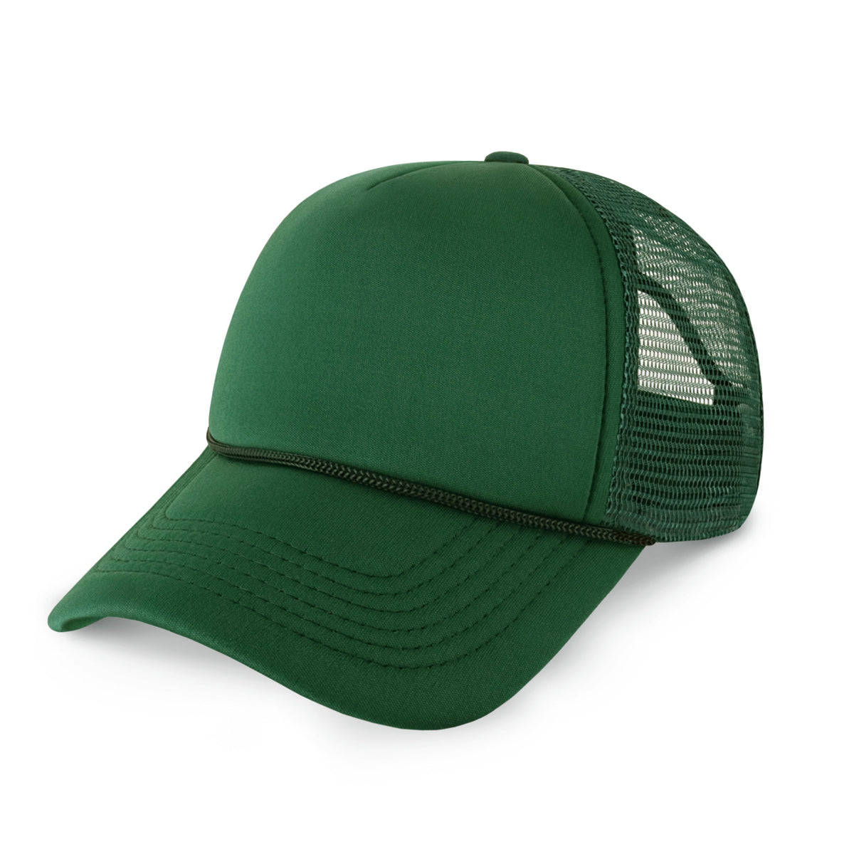 Classic Foam Trucker Cap – Adjustable Mesh Trucker Hat
