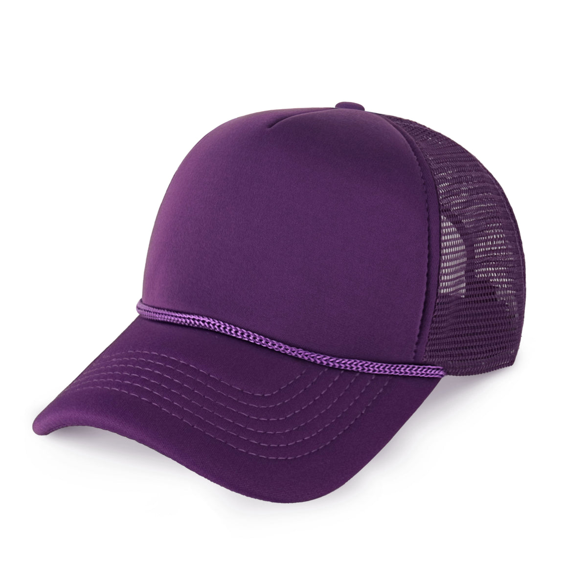 Classic Foam Trucker Cap – Adjustable Mesh Trucker Hat