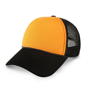Lemaon Black Two Tone Foam Trucker Hat