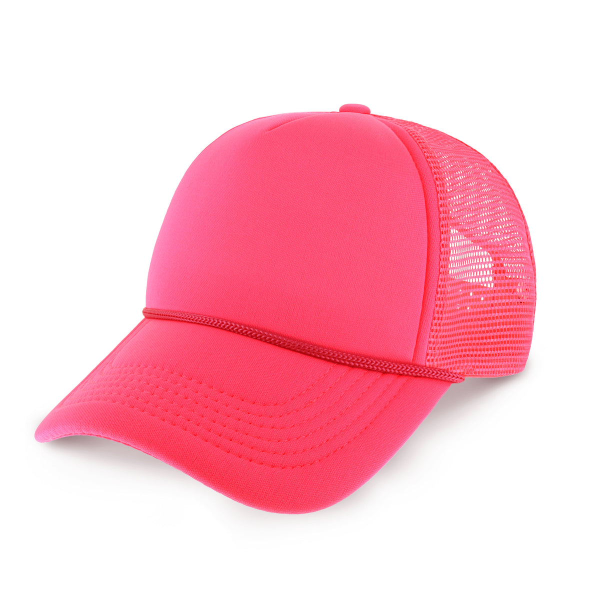 Classic Foam Trucker Cap – Adjustable Mesh Trucker Hat
