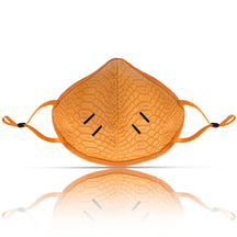 camel Leather Face Mask