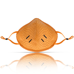 camel Leather Face Mask