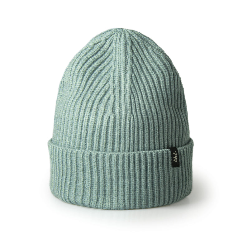 Ribbed Aquastone Fisherman Beanie