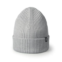 London Grey Ribbed Fisherman Beanie