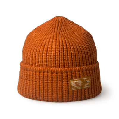 Camel Waffle Cuff Fisherman Beanie