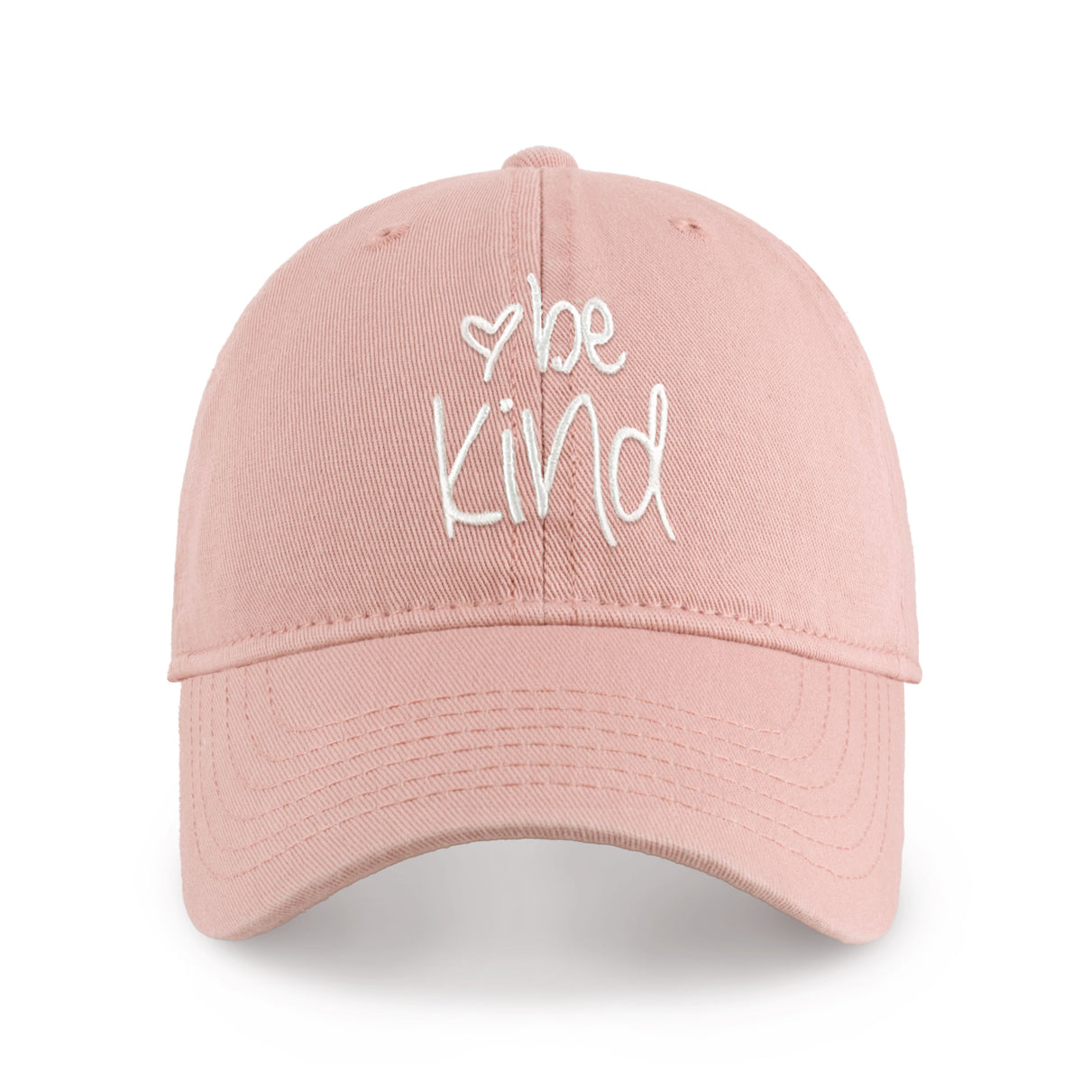 pink dusty rose Be Kind Baseball Cap