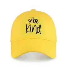  yellow dusty rose Be Kind Baseball Cap