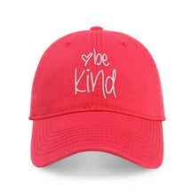 dusty rose Be Kind Baseball Cap