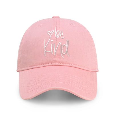 Be Kind Embroidered Dad Hat – Adjustable Cotton Baseball Cap