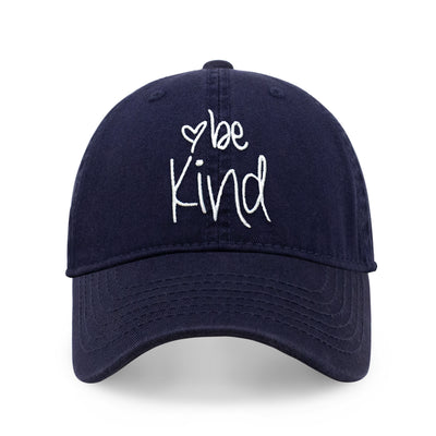 Be Kind Embroidered Dad Hat – Adjustable Cotton Baseball Cap