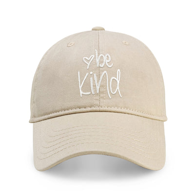 Be Kind Embroidered Dad Hat – Adjustable Cotton Baseball Cap
