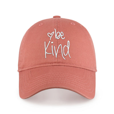Be Kind Embroidered Dad Hat – Adjustable Cotton Baseball Cap