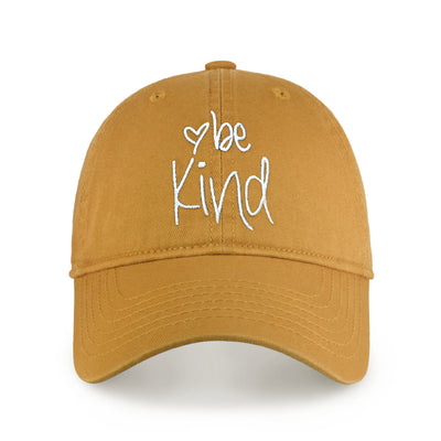 Be Kind Embroidered Dad Hat – Adjustable Cotton Baseball Cap