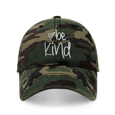 Be Kind Embroidered Dad Hat – Adjustable Cotton Baseball Cap