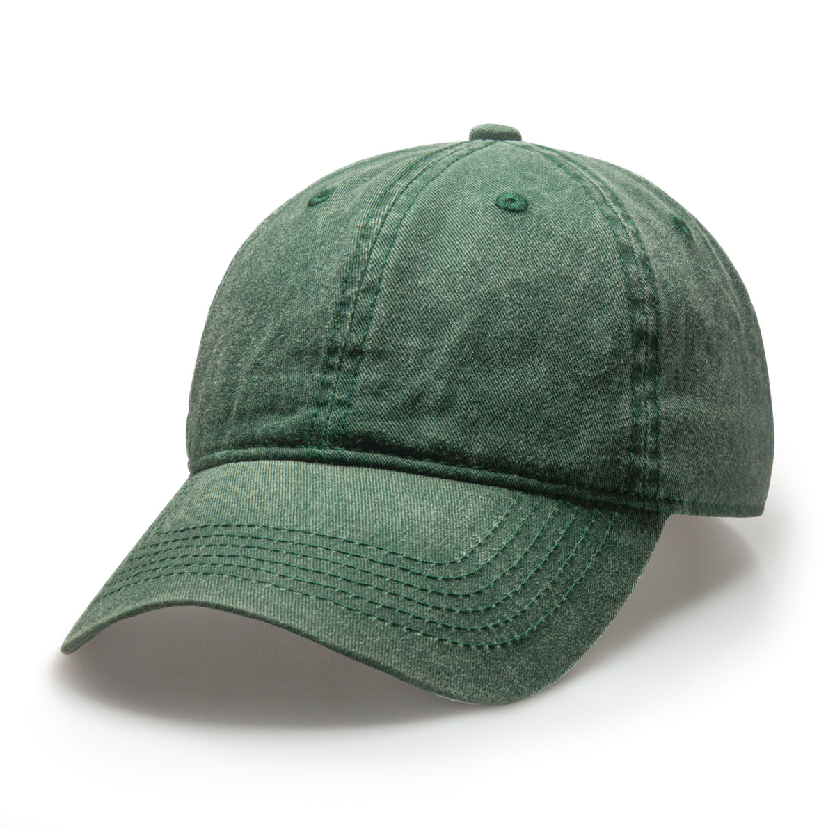 hunter green vintage baseball cap