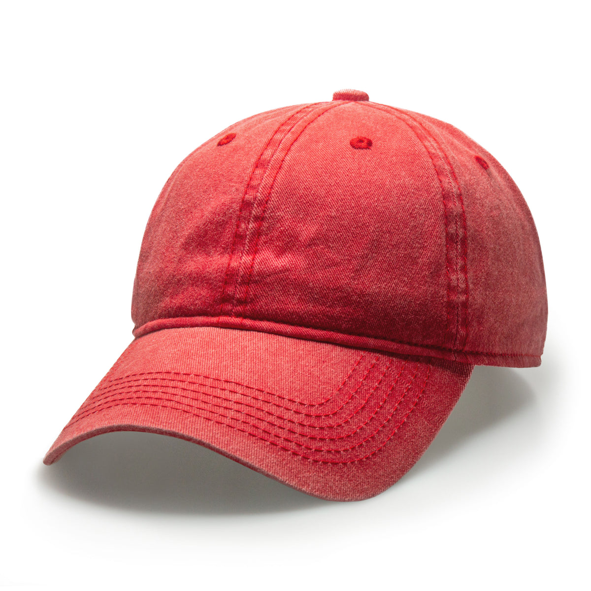 red vintage baseball cap