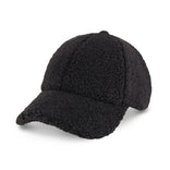 Black Sherpa Baseball Cap