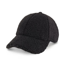 Black Sherpa Baseball Cap