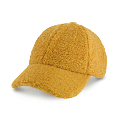 Sherpa Baseball Cap for Winter – Cozy Fleece Adjustable Dad Hat