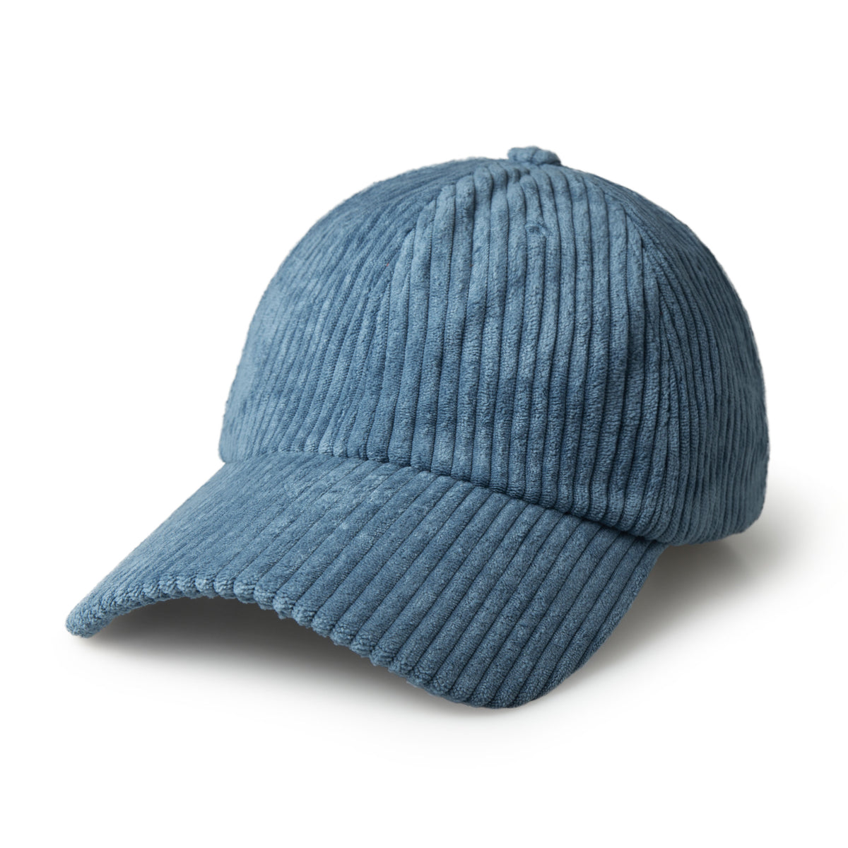 Azure Corduroy Baseball Cap