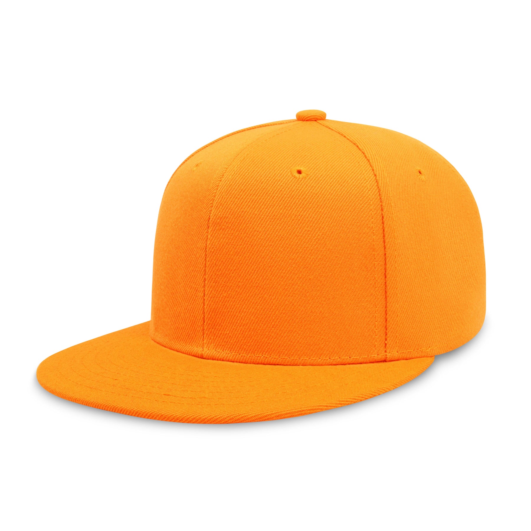 Gold  Plain Solid Snapback Hat